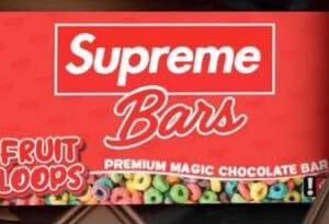 Supreme Bars Fruit Loops Chocolate