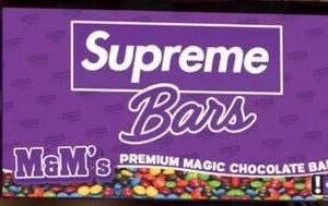 Supreme Bars M&Ms Mushroom Chocolate
